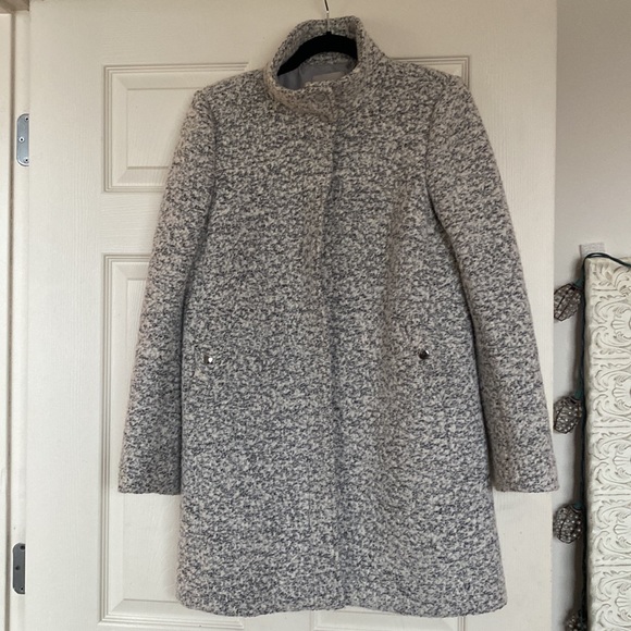 Loft Funnel Neck Coat - Picture 3 of 7